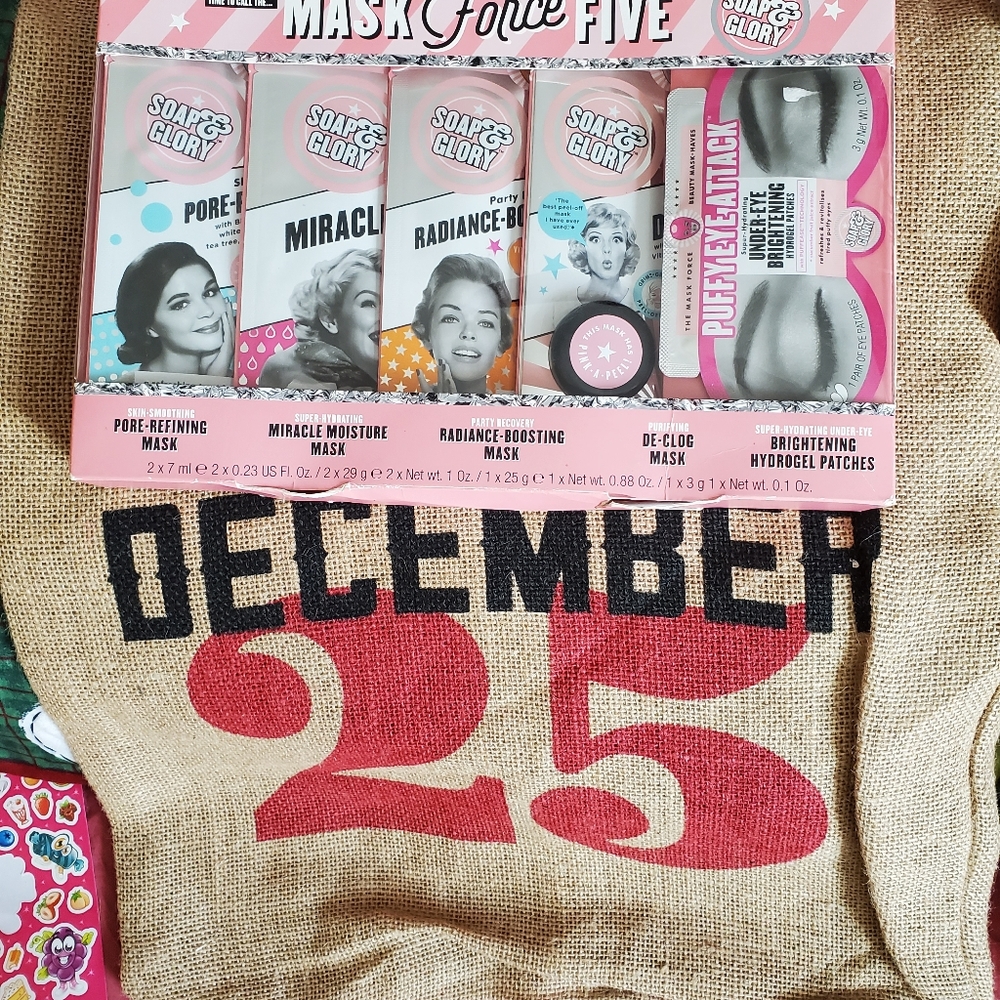 Mask force 5 soap and glory readings boosting mask
